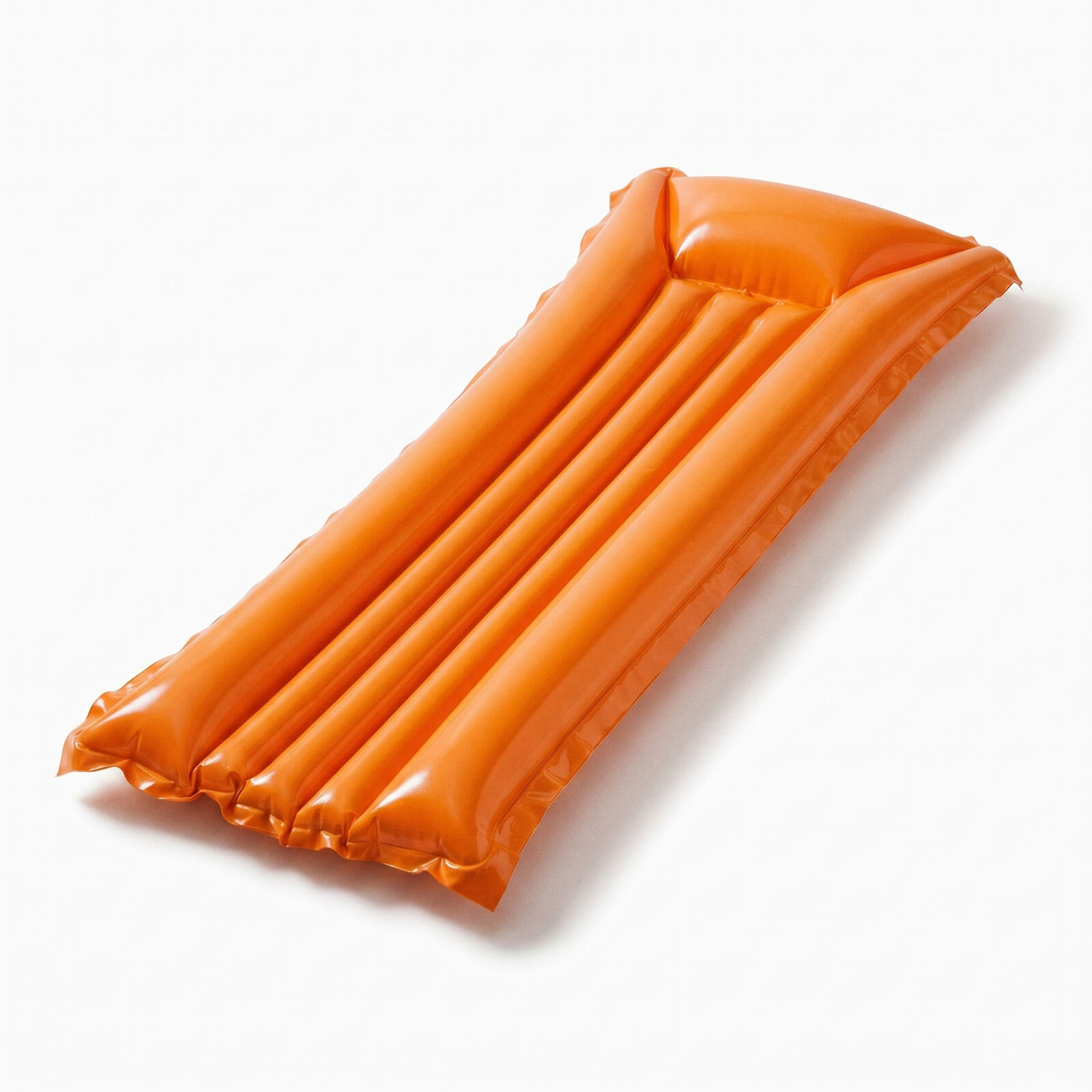 Afbeelding van Opblaasbaar Luchtbed Voor Zwembad - 174 x 56 x 18 cm - Oranje - PVC Waterluchtbed - Opblaasbare Matras Voor