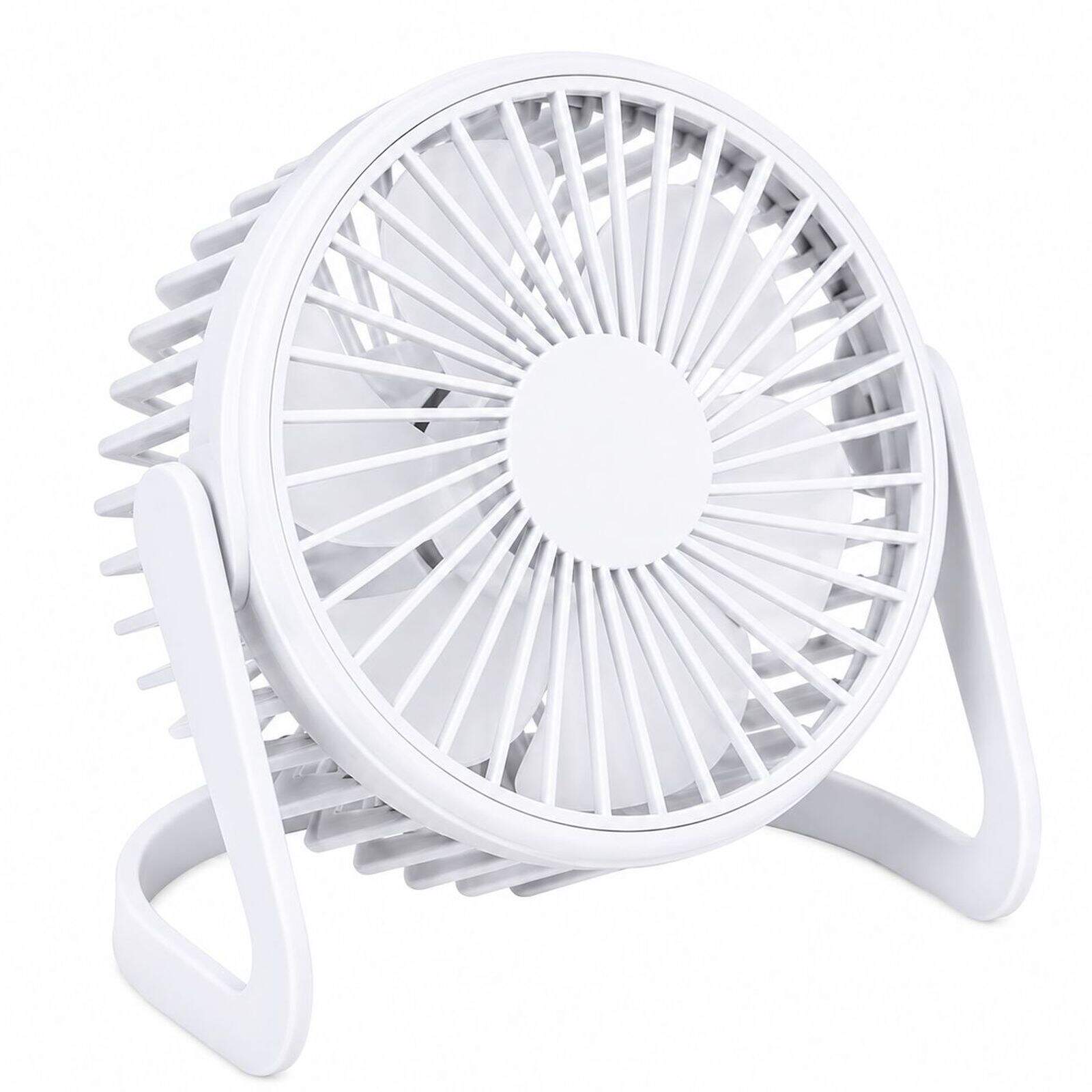 Afbeelding van Lifetime Air USB Bureauventilator 13 cm - Mini Tafelventilator - Kantelbaar - USB Ventilator - Willekeurige