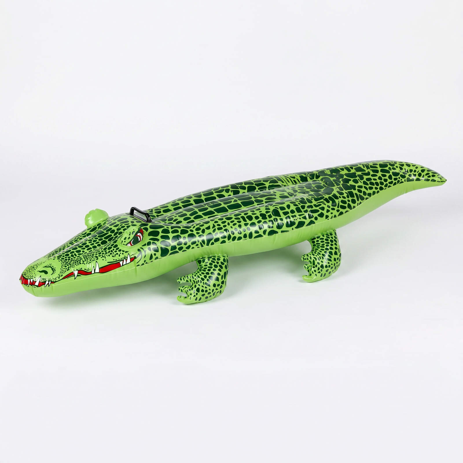 Afbeelding van Opblaasbare Krokodil Luchtbed - 139 x 61 x 23 cm - Opblaasbaar Zwembad Luchtbed - PVC Watermatras - Voor
