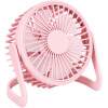 Afbeelding van Lifetime Air USB Bureauventilator 13 cm - Mini Tafelventilator - Kantelbaar - USB Ventilator - Willekeurige