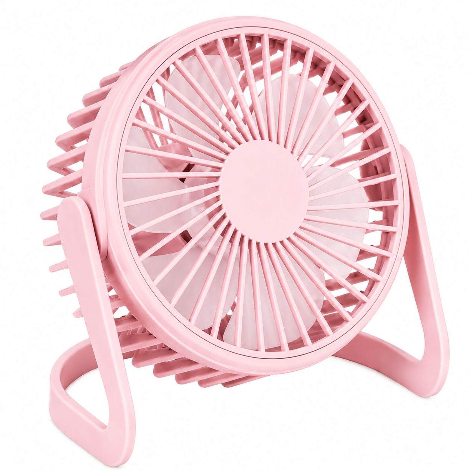 Afbeelding van Lifetime Air USB Bureauventilator 13 cm - Mini Tafelventilator - Kantelbaar - USB Ventilator - Willekeurige
