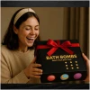 Afbeelding van 12x Bruisballen Bad + 1x Badbom Opener Cadeauset (Badbommen/Bath Bombs) – Badballen Handgemaakt,