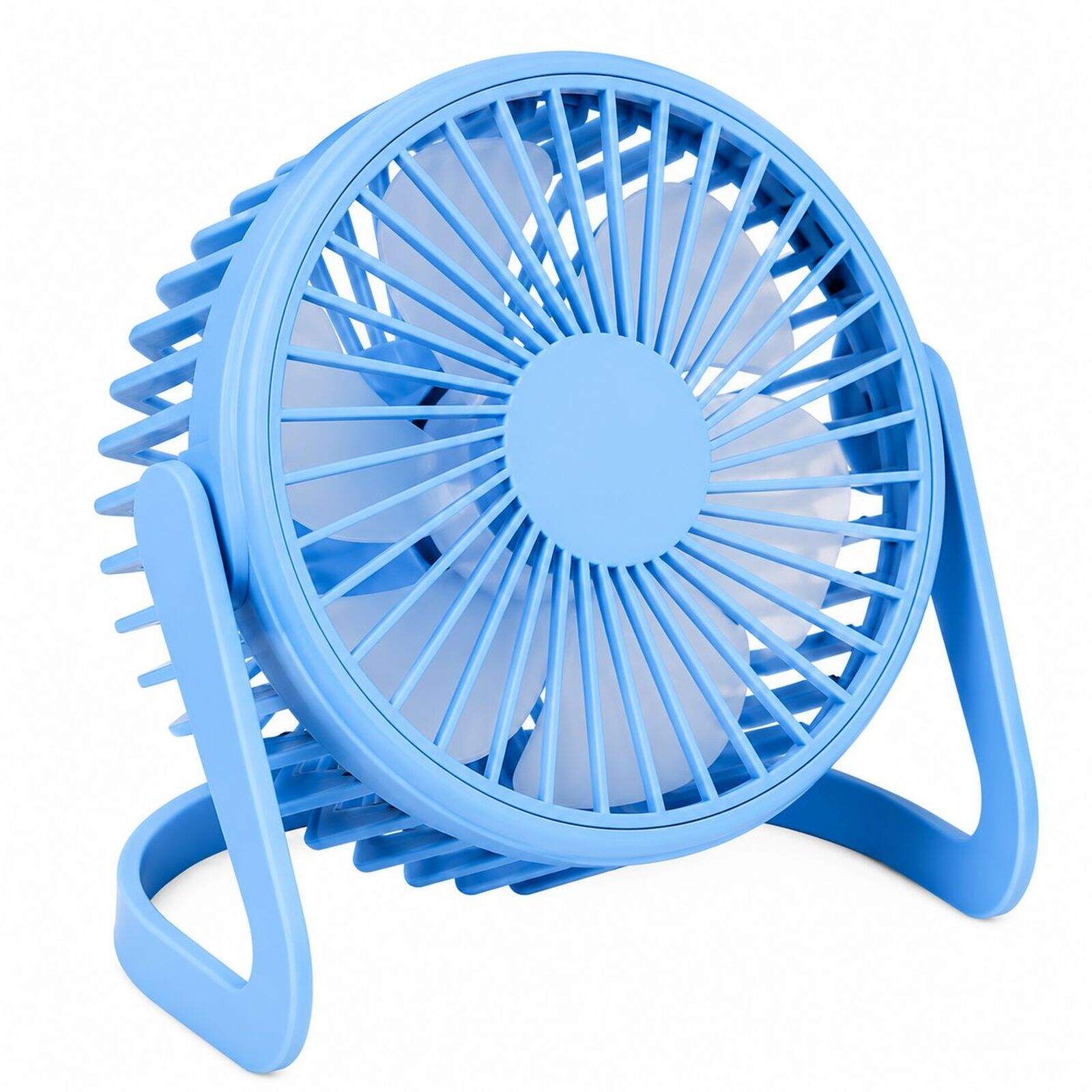 Afbeelding van Lifetime Air USB Bureauventilator 13 cm - Mini Tafelventilator - Kantelbaar - USB Ventilator - Willekeurige