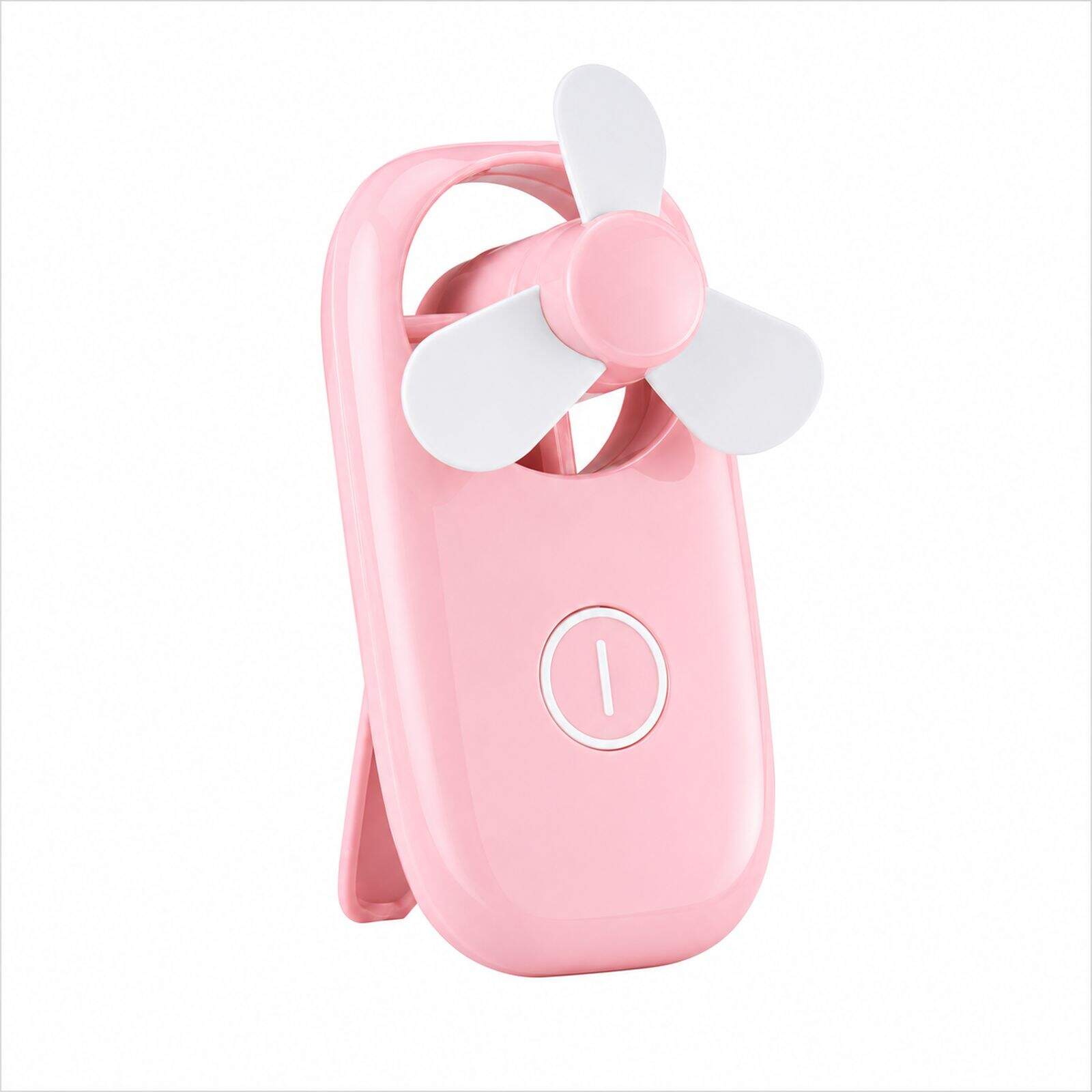 Afbeelding van Lifetime Air Mini Ventilator Op Batterijen - Draagbare Handventilator - Tafelventilator Met Uitklapbare