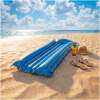 Afbeelding van Opblaasbaar Luchtbed Voor Zwembad - 174 x 56 x 18 cm - Blauw - PVC Waterluchtbed - Opblaasbare Luchtmatras