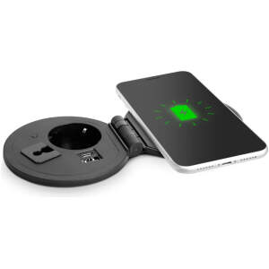 Afbeelding van Verborgen ingebouwde connector + USB + Type-C + draadloze oplader 1 Stuks [20462BK] - 01 20462BK web