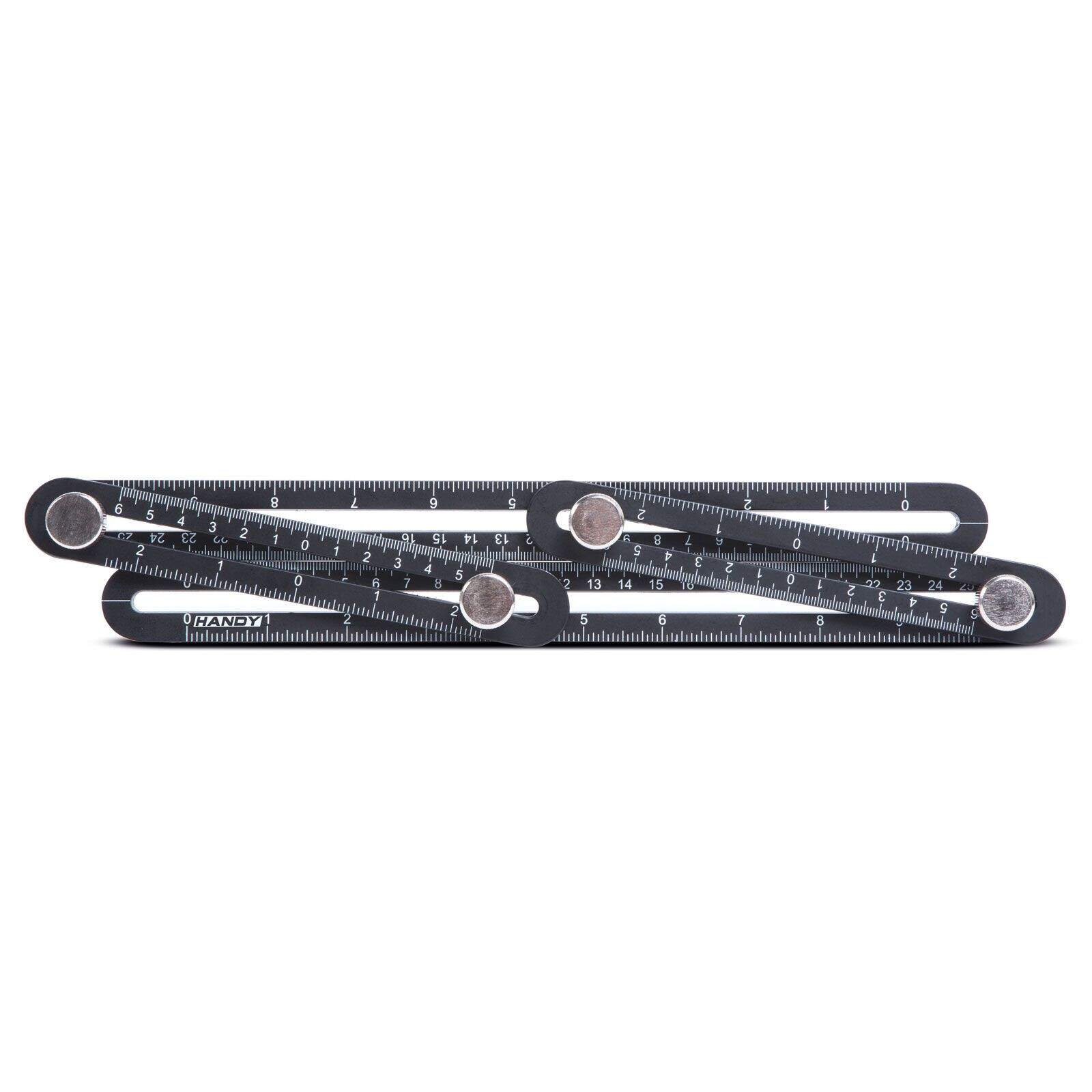 Afbeelding van Handy - Multi Hoekmeter | Professionele Metalen Gradenboog 31cm | Voor Timmerwerk, Tegelen & Laminaat -