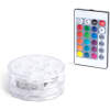 Afbeelding van LED zwembadlamp RGB – IP68 – 13 kleuren – dompelbaar – met afstandsbediening – Ø7 cm –