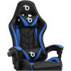 Afbeelding van RGB LED-gamingstoel met kussen en armleuningen - zwart/blauw 1 Stuks [BMD1115BL] - 02 BMD1115BL web