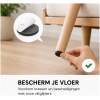 120x Premium Viltjes Stoelpoten - Zwart - Zelfklevend Anti Kras Meubelvilt voor Meubels - 120 stuks - Rond en Vierkant - Zelfklevende Stoelpoot Beschermers - Meubelglijders Antikras Vilt voor Stoel - Bank - Tafel - Elektrische Apparatuur - BPK