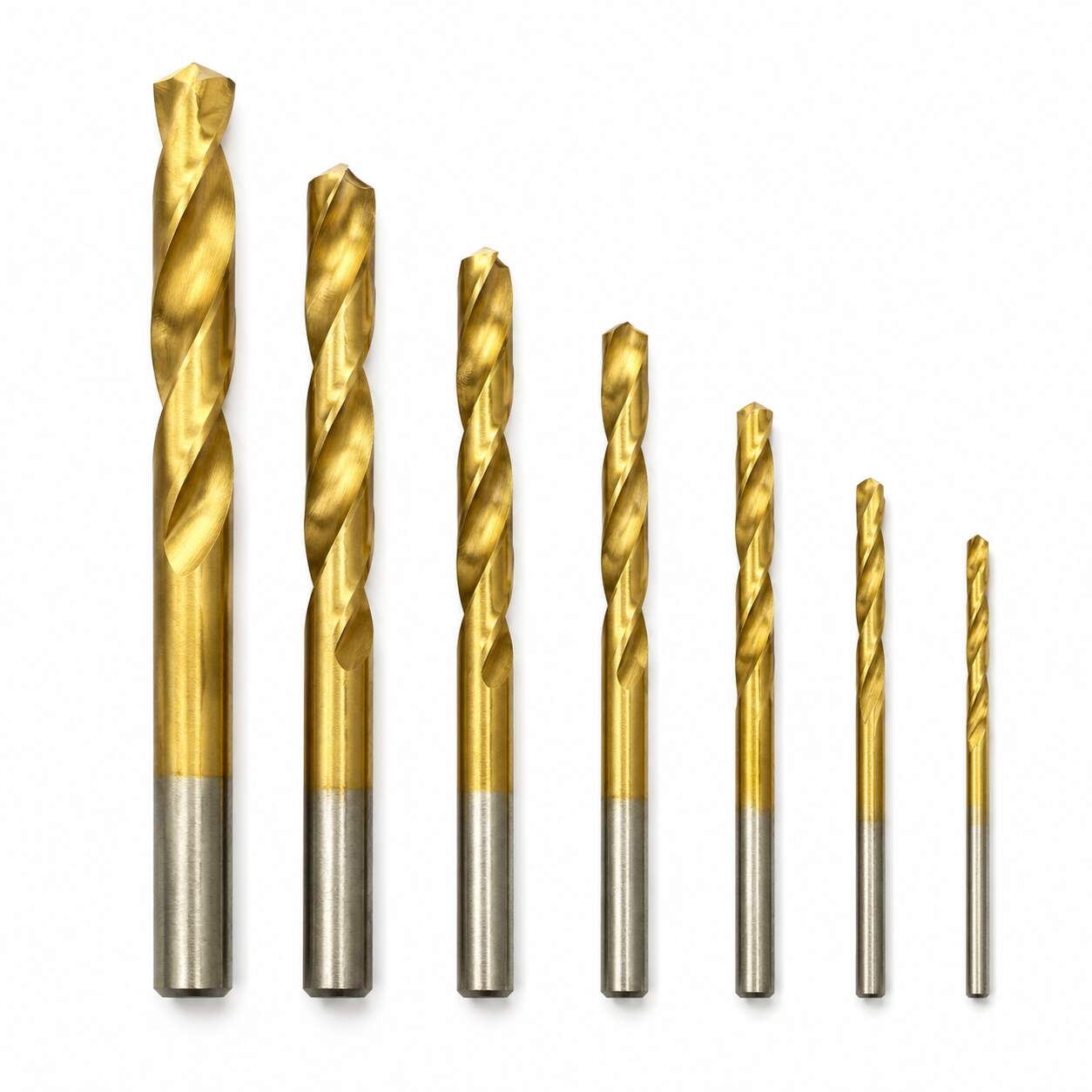 HANDY Metaalborenset 7-delig – Metaalboren 2 t/m 10 mm – DIN 338 – Boorset voor Metaal – Stalen Spiraalboren