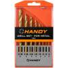 HANDY Metaalborenset 7-delig – Metaalboren 2 t/m 10 mm – DIN 338 – Boorset voor Metaal – Stalen Spiraalboren