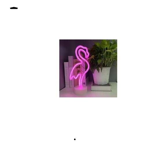 Neon LED Flamingo Lamp - Roze - op USB of op Batterij - LED Neon Tafellamp - Flamingo Nachtlamp - Sfeerverlichting voor Kinderkamer - Bureau - Slaapkamer - Woonkamer - 29,5 cm