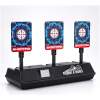 N’JOY LIFE Elektronisch Schietdoel met 3 Targets – Automatische Reset – Digitaal Scorebord – voor Foam Darts