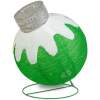 Afbeelding van Kerstverlichting Buiten Figuren op Netstroom - Reuze Kerstbal Verlicht Ornament XXL 83 x 60 cm - Binnen &