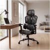TitanMesh Pro office swivel chair with side cushions - black - 119 x 72 x 73 cm 1 Stuks [BMD1123BK]