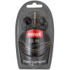 Maxell EB-98 In-Ear oordopjes - 3,5 mm jack aansluiting - 120 cm kabel - Comfortabele pasvorm - Stereo geluid - Zwart [52040BK]