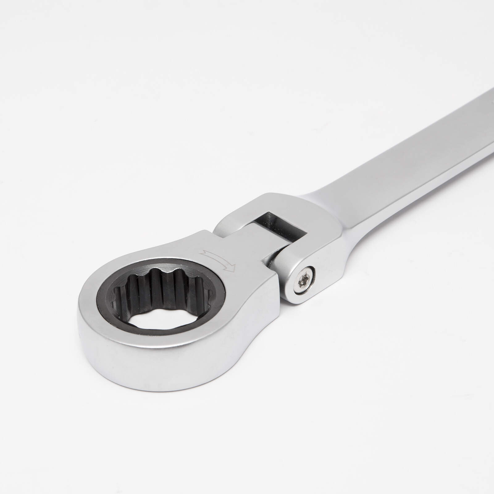 Ratel Steeksleutel 21 mm – Flexibele Draaibare Kop – Gemaakt Van Chroom-Vanadium Staal – Heavy-Duty En Corrosiebestendig – Comfortabele Grip – Geschikt Voor Montage, Reparatie, Onderhoud En D