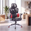 TitanMesh Pro bureaustoel met draaifunctie en zijkussens - rood - 119 x 72 x 73 cm 1 Stuks [BMD1123RD]