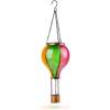 Solar tuinverlichting Balloon Rainbow - Luchtballon met vlameffect – LED's – 11 x 11 x 37 cm 1 Stuks