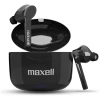 Maxell BT Dynamic+ TWS oordopjes - Bluetooth 5.0 - Type-C snelladen - Ultra Bass - 3-4 uur speeltijd - LED-indicator - Zwart - Met oplaadcase [52042BK]