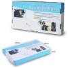 Autospiegel baby - verstelbare spiegel hoofdsteun achterbank - veiligheidsspiegel - baby en kids - 19 x 30cm - 360 graden draaibaar - zwart