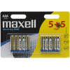 10x Batterij Type: AAA • LR03 • Alkaline 10 Stuks [18735]