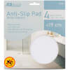 Zelfklevende Anti-Slip Badkamer Stickers Rond 19 cm – Wit – 4 Stuks – Douche & Bad Veiligheid - BPK