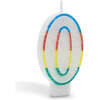 Verjaardagskaars Cijfer ‘0’ - 7 cm Taartdecoratie voor Verjaardag, Feest & Cadeau [56105-0]