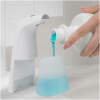 Automatische schuim zeepdispenser - 250 ml - Sensorbediening - Staand of wandmontage - USB + batterij - Alleen voor schuimzeep - Wit [51123A]