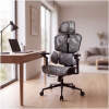 TitanMesh Pro bureaustoel met draaifunctie en zijkussens - grijs - 119 x 72 x 73 cm 1 Stuks [BMD1123GY]
