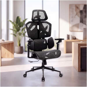 TitanMesh Pro office swivel chair with side cushions - black - 119 x 72 x 73 cm 1 Stuks [BMD1123BK]
