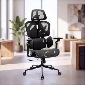 TitanMesh Pro office swivel chair with side cushions - black - 119 x 72 x 73 cm 1 Stuks [BMD1123BK]