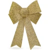 LED strikdecoratie - glanzend - goud - 11 kleuren LED's - 40 x 30 cm 1 Stuks [58956B]