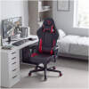 TitanForce gamingstoel met kussens - zwart/rood - 122 x 65 x 53 cm 1 Stuks [BMD1124RD]