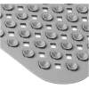 HSXL - Antislipmat - 88x40CM - Incl. Netspons - Antislip Douchemat / Badmat Grijs met Zuignappen – Mat voor in bad – Anti Slip Douche Cabine Mat – Mat voor in de Badkamer - Badkamer accessoires