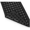 HSXL - Antislipmat - 100x40CM - Incl. Netspons - Antislip Douchemat / Badmat Zwart met Zuignappen – Mat voor in bad – Anti Slip Douche Cabine Mat – Mat voor in de Badkamer - Badkamer accessoires