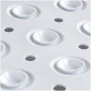 HSXL - Antislipmat - 100x40CM - Incl. Netspons - Antislip Douchemat / Badmat Wit met Zuignappen – Mat voor in bad – Anti Slip Douche Cabine Mat – Mat voor in de Badkamer - Badkamer accessoires