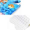 HSXL - Antislipmat - 100x40CM - Incl. Netspons - Antislip Douchemat / Badmat voor Kinderen met Zuignappen – Mat voor in bad – Anti Slip Douche Cabine Mat – Mat voor in de Badkamer - Badkamer accessoires