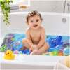 HSXL - Antislipmat - 100x40CM - Incl. Netspons - Antislip Douchemat / Badmat voor Kinderen met Zuignappen – Mat voor in bad – Anti Slip Douche Cabine Mat – Mat voor in de Badkamer - Badkamer accessoires