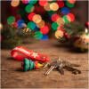 Kerst sleutelhanger - TPR figuurtje - om op te hangen - 4 stijlen 1 Stuks [58867]