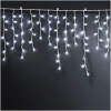 Gordijnverlichting – 15 m – koel wit – 600 LED – 100–240 V – 6 W – transparante kabel 1 Stuks [59770C]