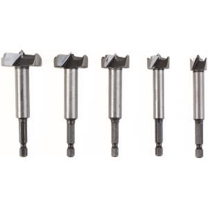Forstner boorbitset - 15–35 mm - 5 stuks 1 Stuks [11009]