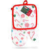 Ovenwant en doek set - 16,5 x 16,5 cm 1 Stuks [59751B]