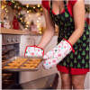 Ovenwant en doek set - 16,5 x 16,5 cm 1 Stuks [59751B]