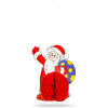 Kerstdecoratie - set papieren lantaarns - 11 x 13 cm - 4 stuks per verpakking 1 Stuks [59731]