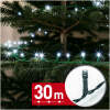 Slingerverlichting – 30 m – koel wit – 600 LED – 220–240 V – 6 W – groene kabel 1 Stuks [59769C]