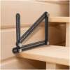 Handy - Multi Hoekmeter | Professionele Metalen Gradenboog 31cm | Voor Timmerwerk, Tegelen & Laminaat