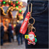 Kerst sleutelhanger - TPR figuurtje - om op te hangen - 4 stijlen 1 Stuks [58867]