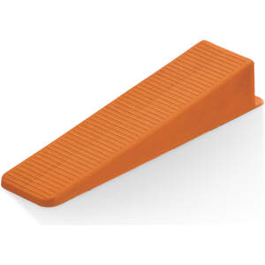Plastová vyrovnávacia klinová súprava - 1–15 mm - oranje - 100 ks / balenie 1 Stuks [10633]